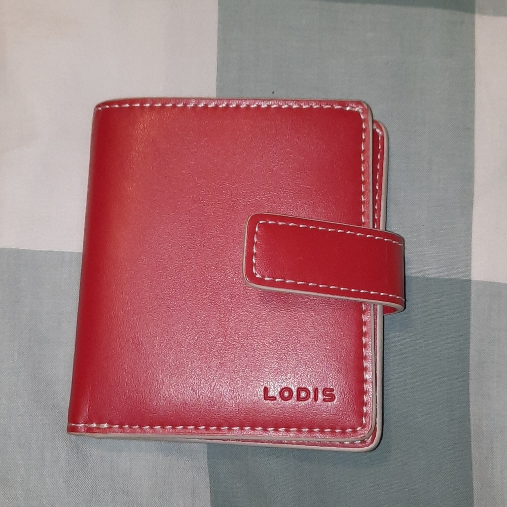 Red Lodis Wallet Great condition!!